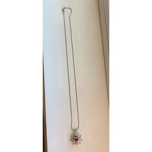 Sunflower Pearl Cage Necklace